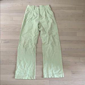 Bec and Bridge mint linen pants